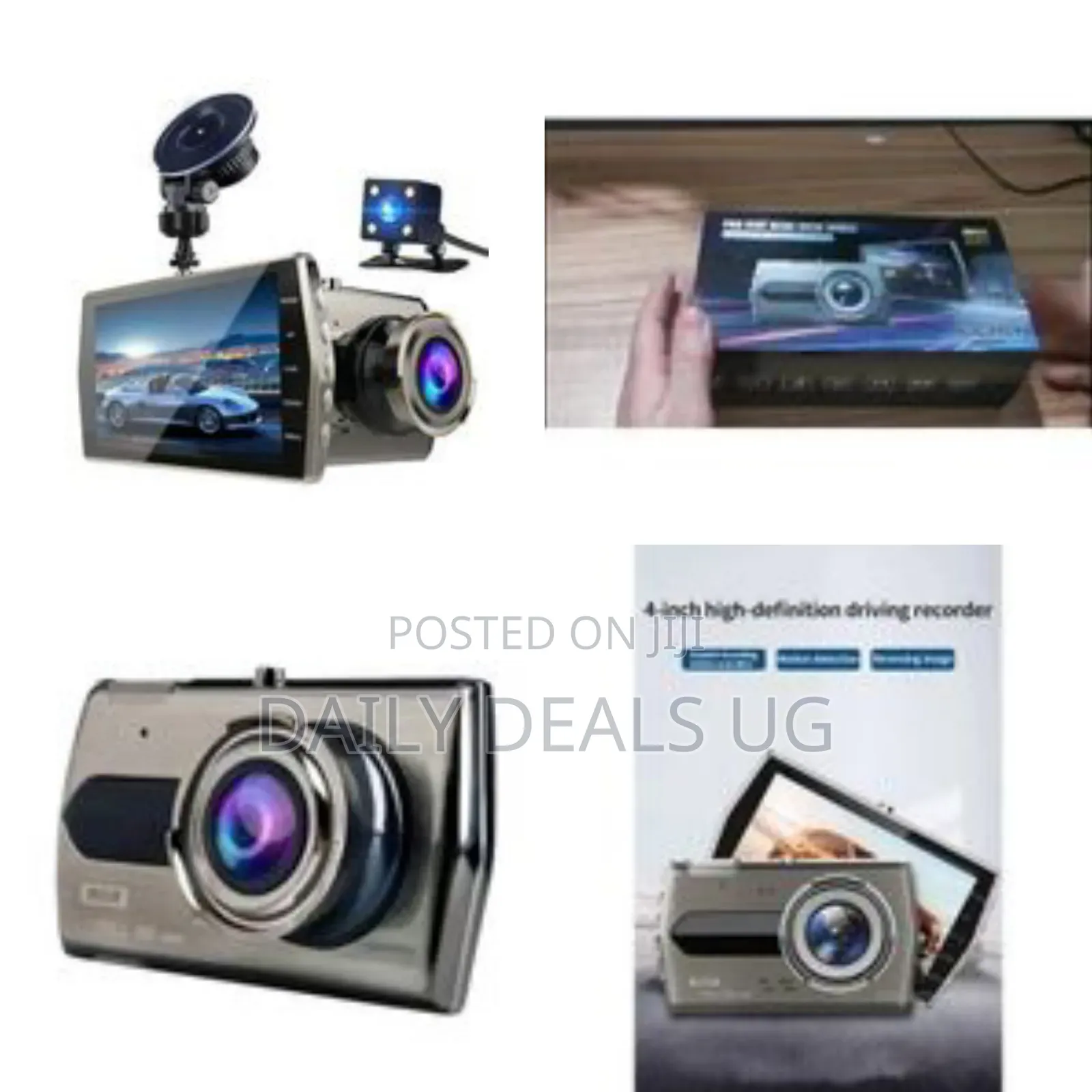 FHD DVR Wide View Angle Vehicle Recorder - Multicolor
