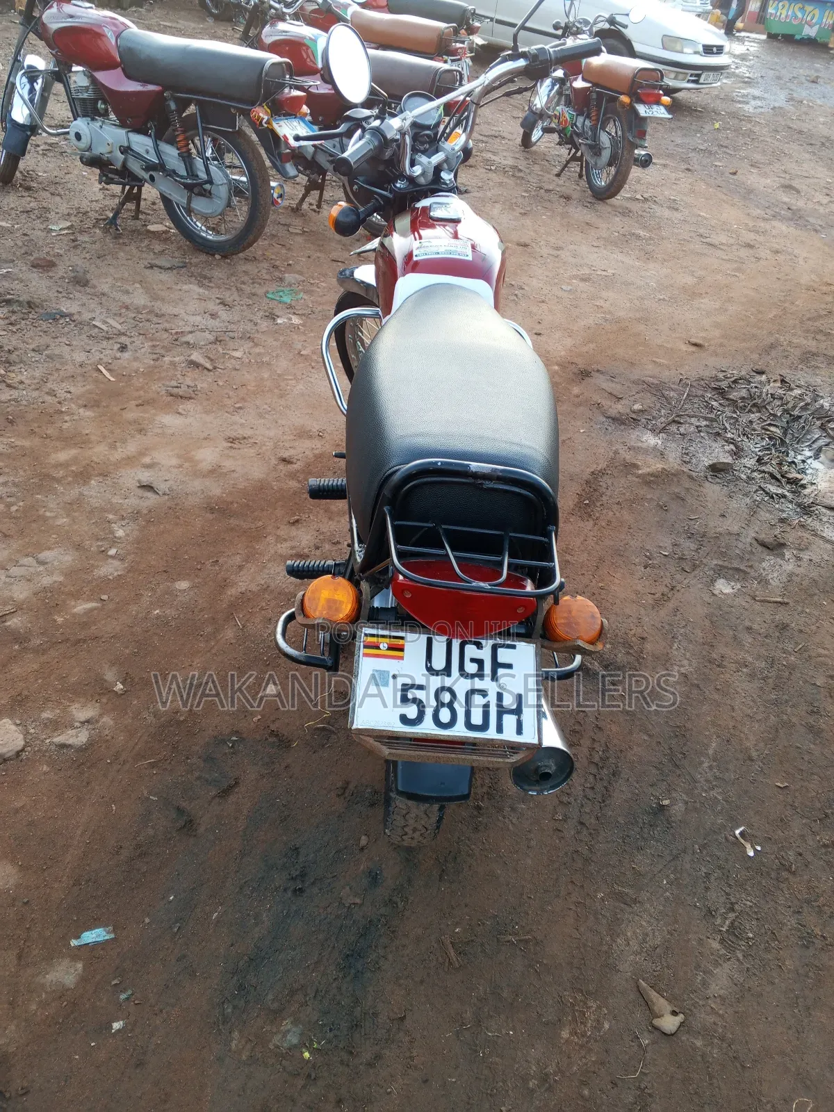 Bajaj Boxer 2024 Red