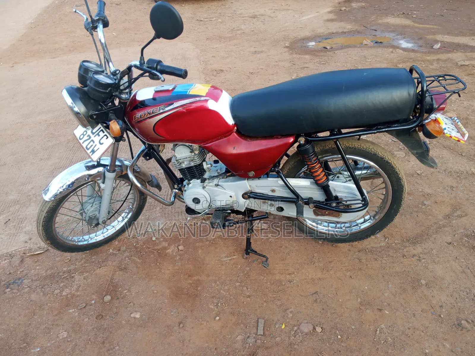 Bajaj Boxer 2022 Red