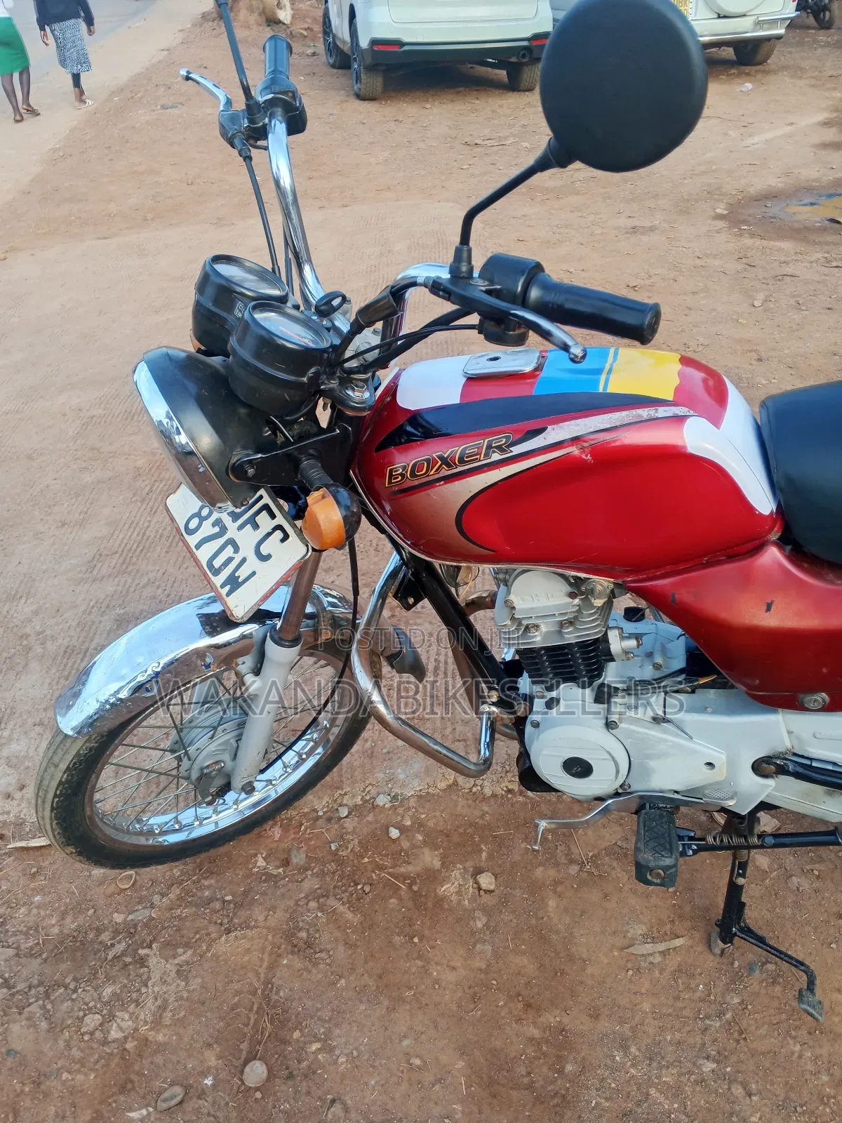 Bajaj Boxer 2022 Red