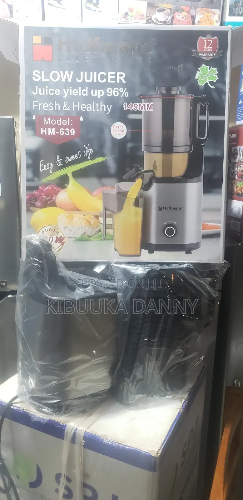 Hoffmans Slow Juicer Hm 639