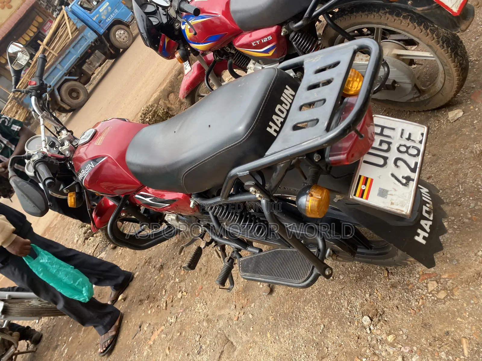 Haojin HJ125F 2024 Red