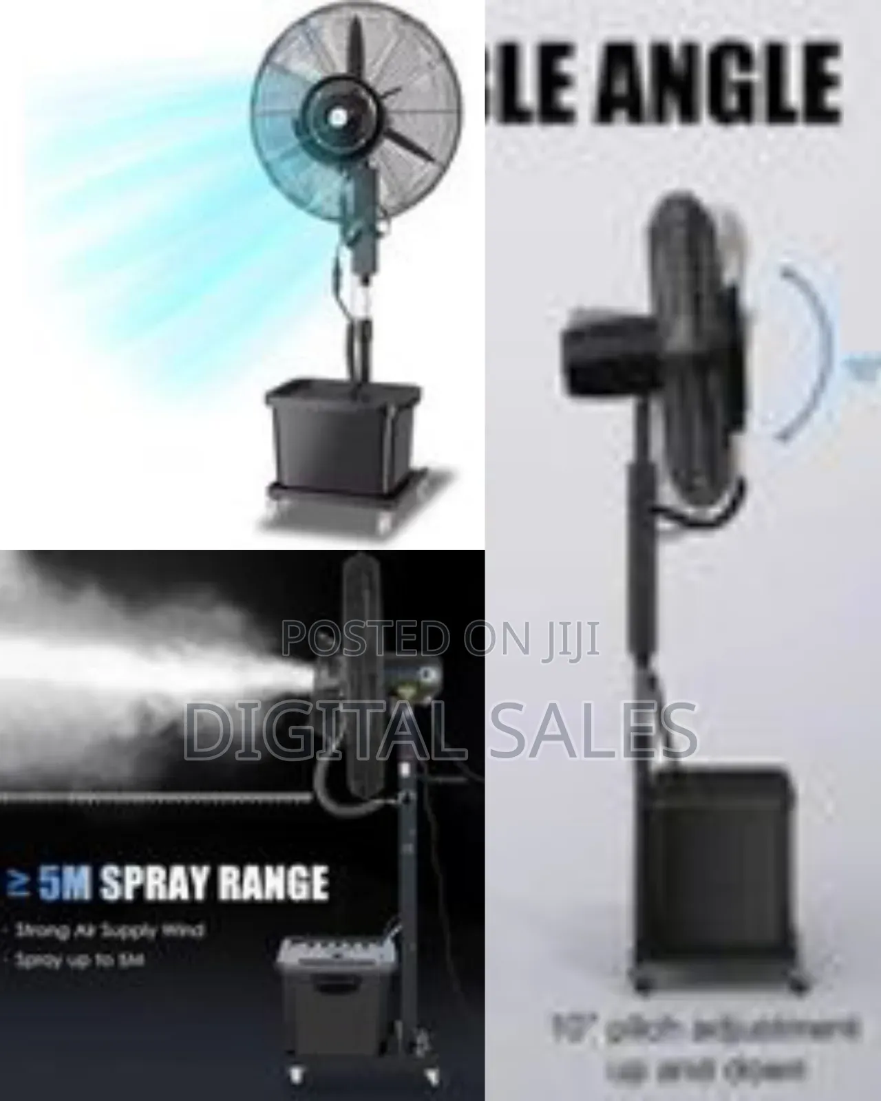 Misting Pedestal Fan: Powerful Outdoor Cooling System