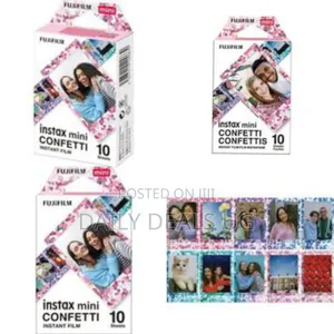 Fujifilm Instax Mini Confetti Instant Film - Multicolor