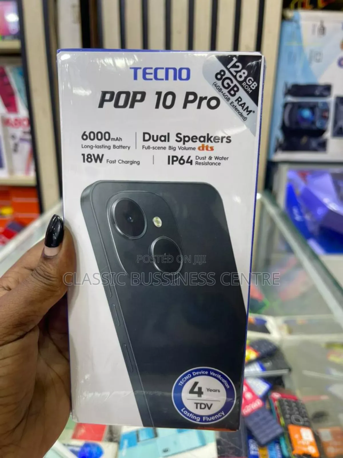 New Tecno Pop 10 Pro 128 GB