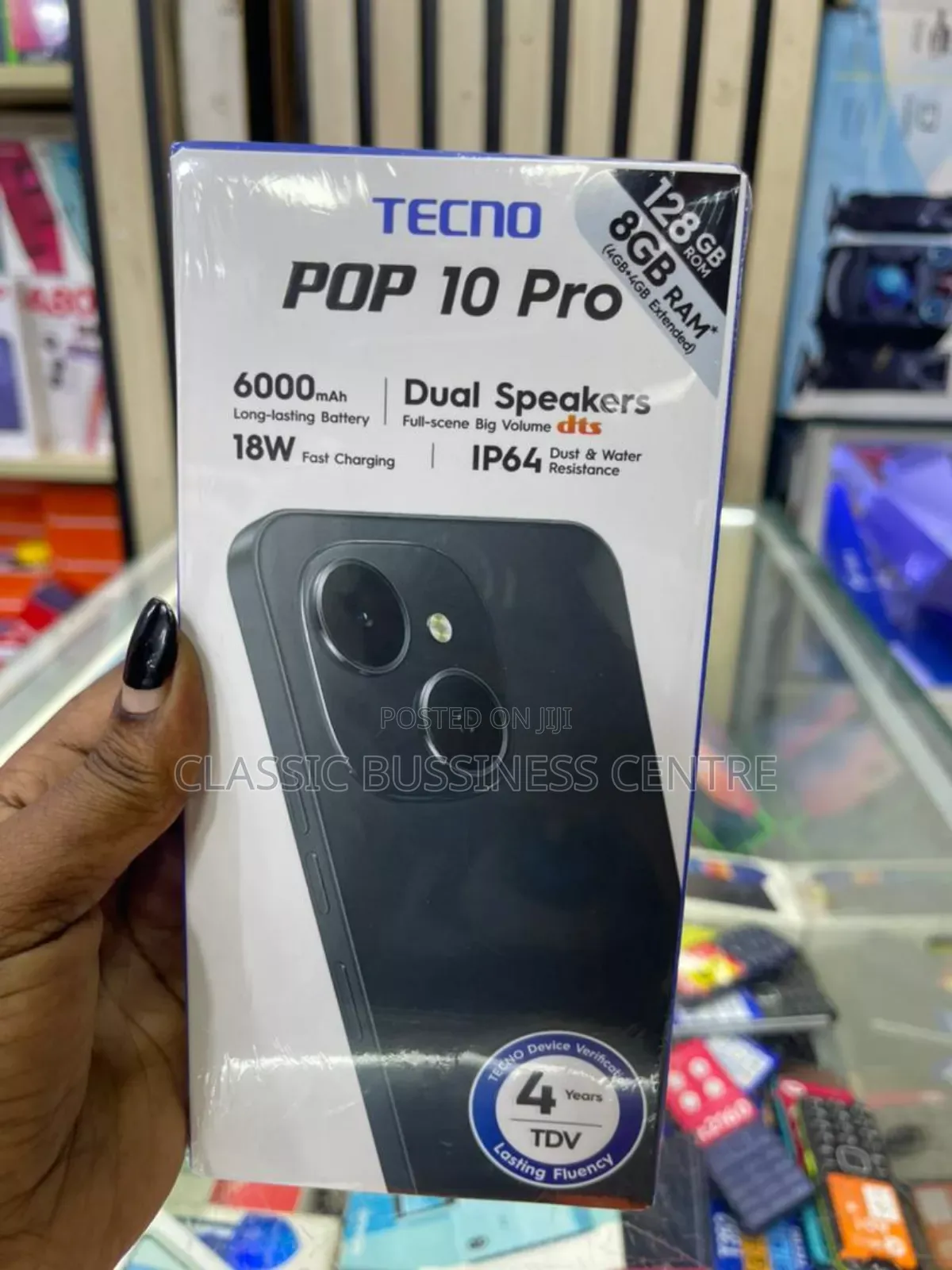 New Tecno Pop 10 Pro 128 GB
