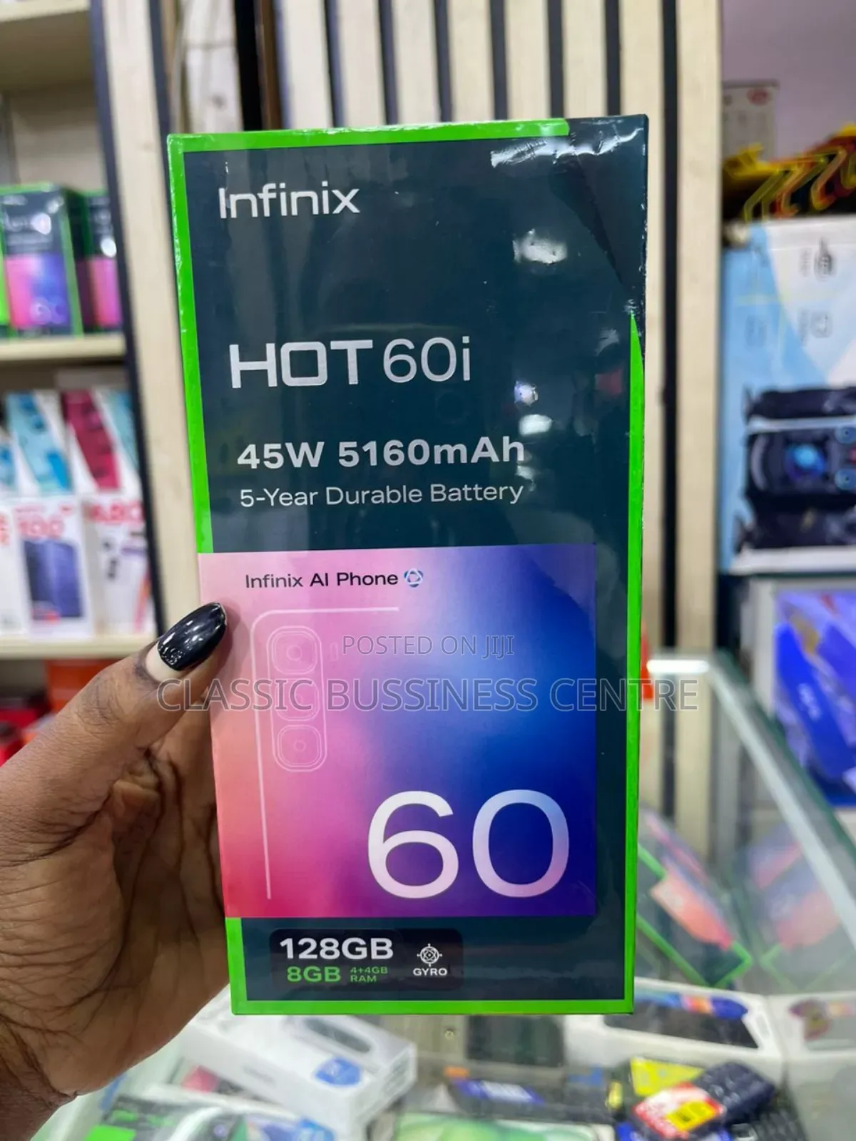 New Infinix Hot 60i 128 GB