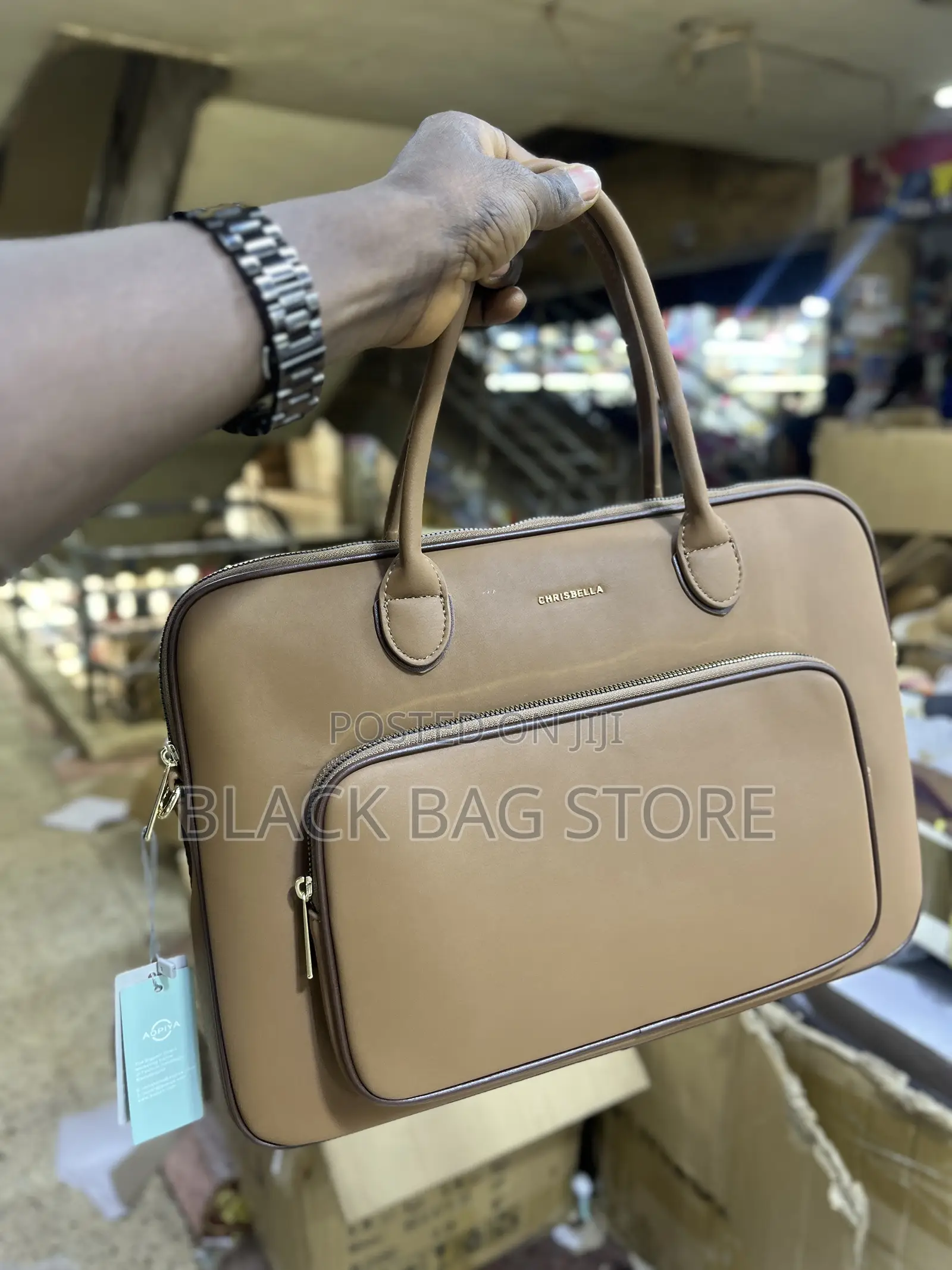 Leather Office Bag -New