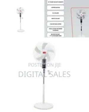 Stand Fan With Remote