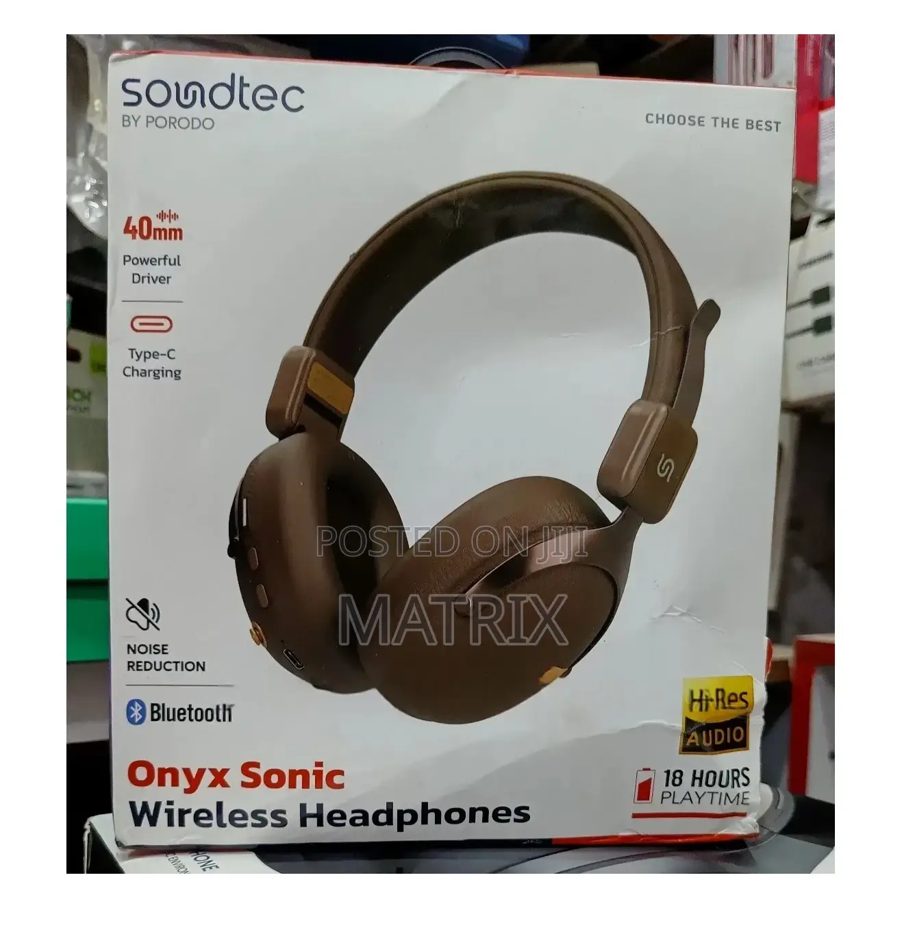 Sonic Wireless Headphones Bluetooth Soundtec Headphones