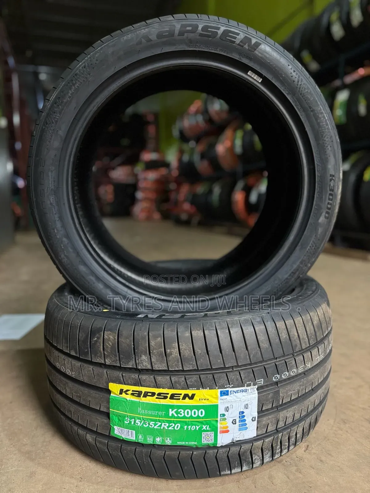 315 35 R20 Kapsin Tires 4rm China but Original We Do Deliver.