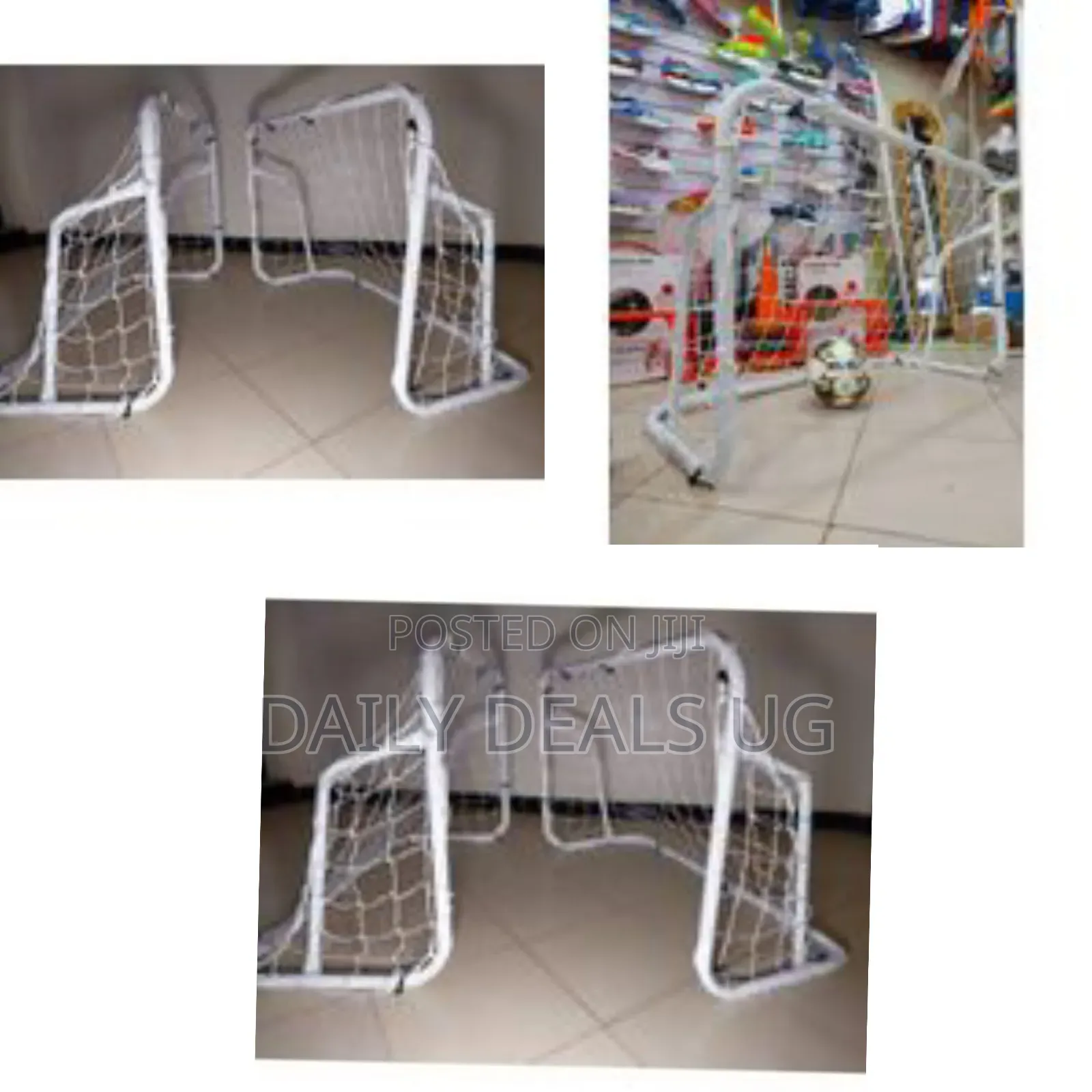 Portable Quick-Assemble Mini Soccer Goal / Football Net - Multicolor