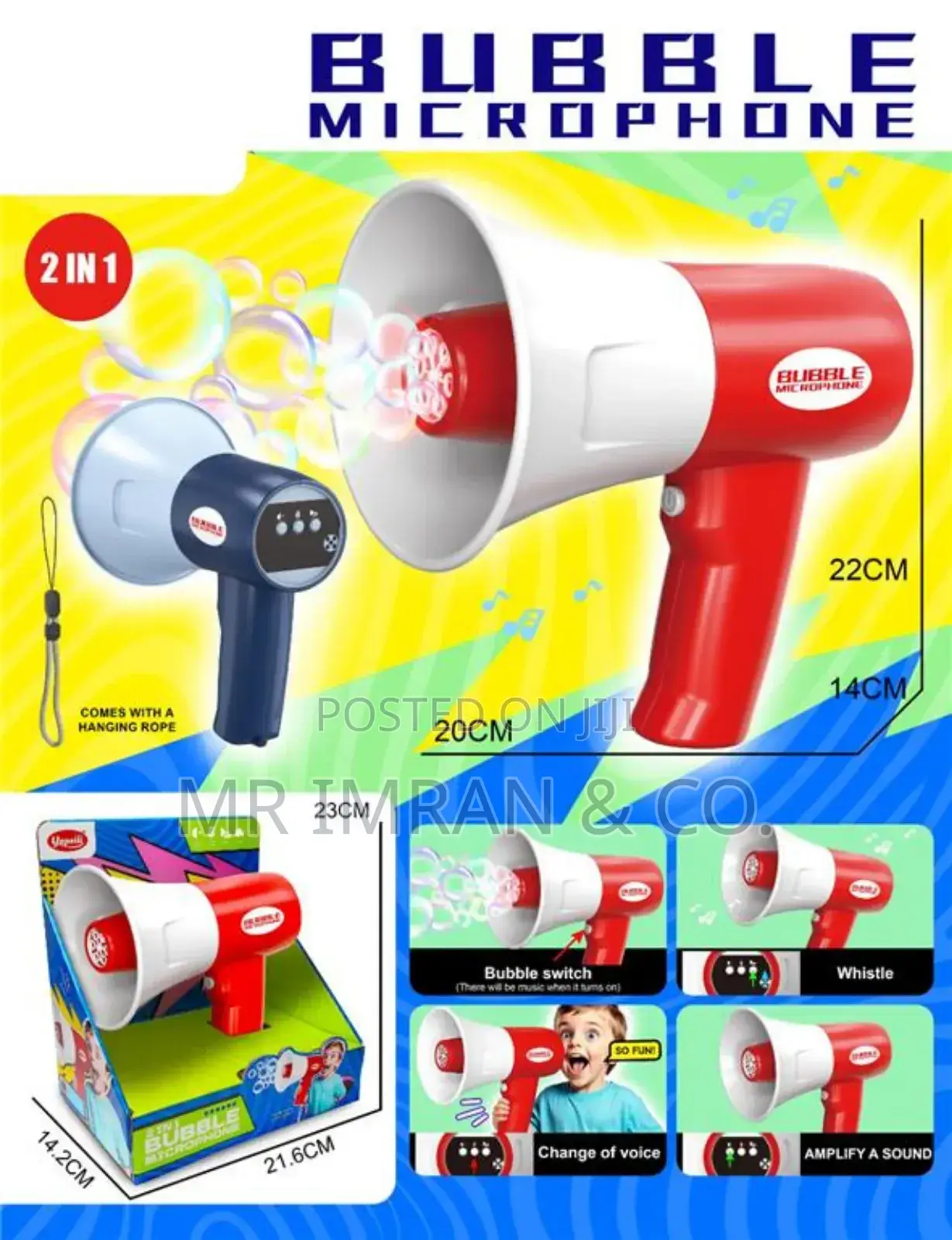 Bubble Loudspeaker Machine