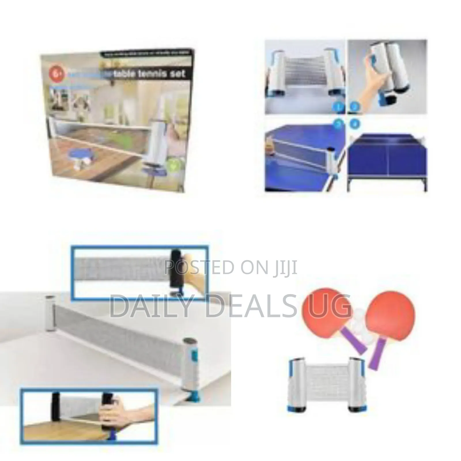 Retractable Table Tennis Set