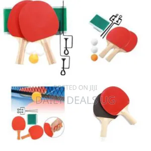 Portable Table Tennis / Ping-Pong Set - Multicolor