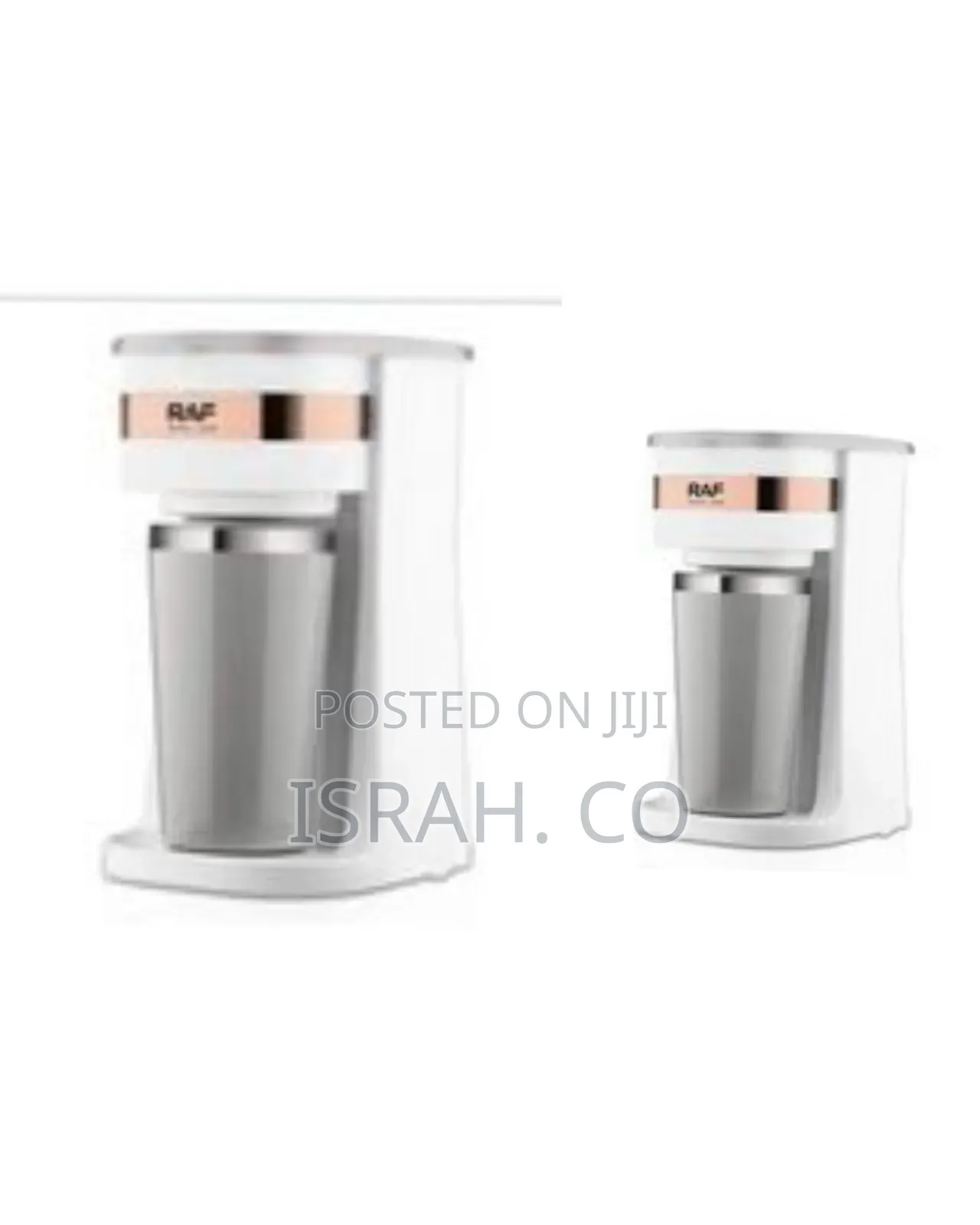 Raf Personal Coffee Maker With Insulated Travel Mug - Multicolor