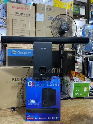 Golden Tech Sound Pro Soundbar System, Model Gt-7707