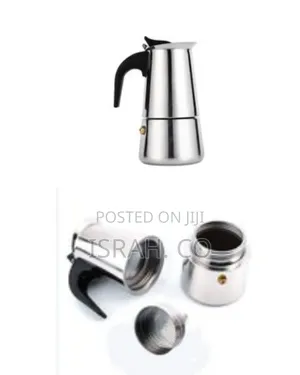Classic Stovetop Moka Pot Coffee Maker