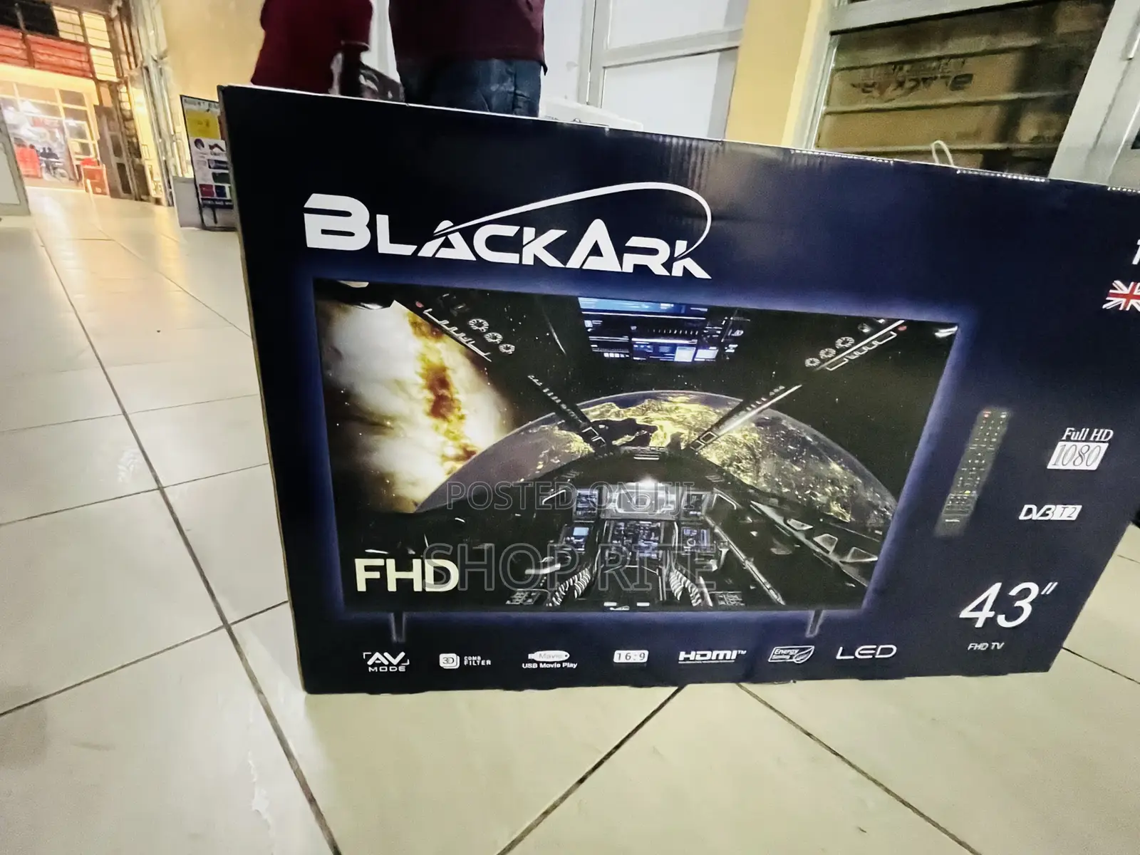 Blackark 43 Inches Digital Free to Air TVS 5yrs Warranty