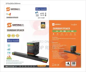Sayona Soundbar Speaker Sh 1316 Brand New