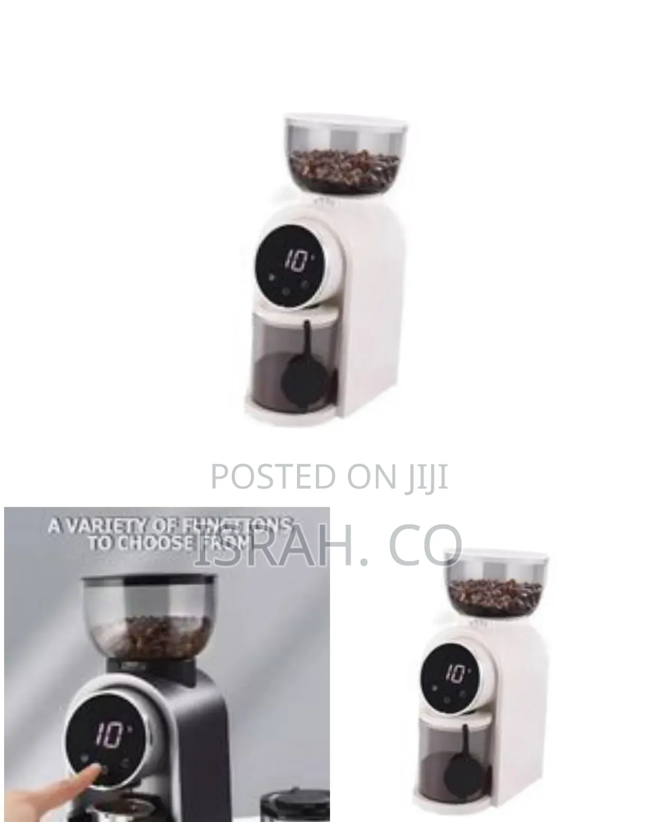 Professional-Grade Conical Burr Coffee Grinder