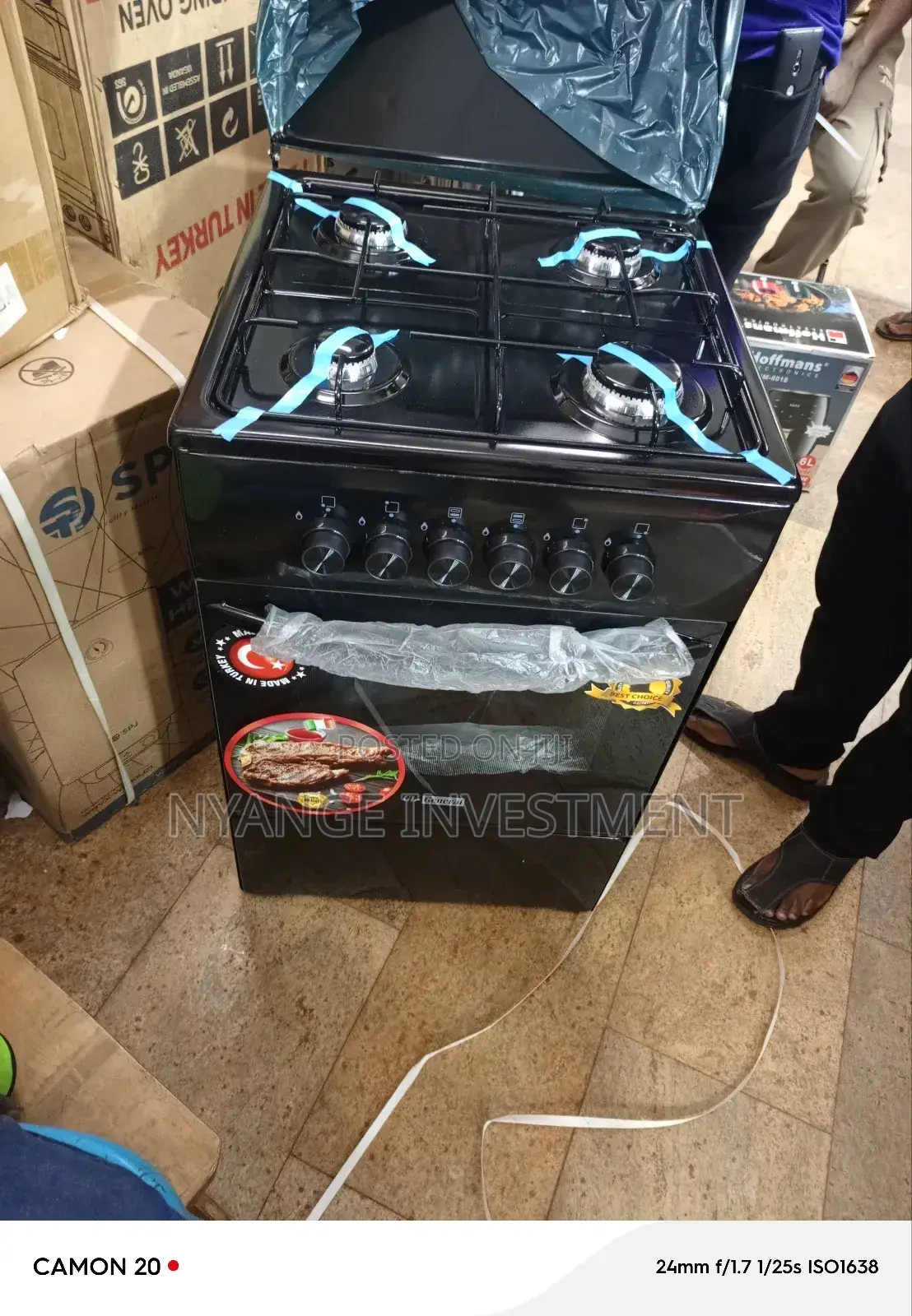 Blue Flame Full Gas Cooker. General Gas Cooker