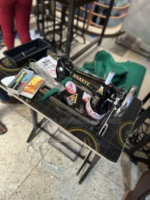 New India Made Sewing Machine1 Complete With Local Stand With Warranty