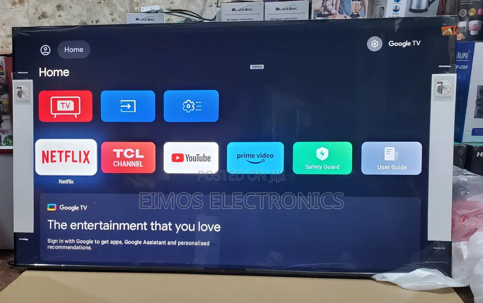75 Inches TCL Smart Android Digital TVS