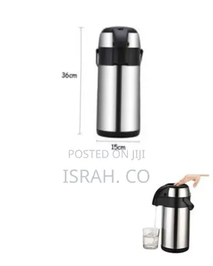 Daydays Stainless Steel Airpot Thermal Carafe With Air Pump Dispenser