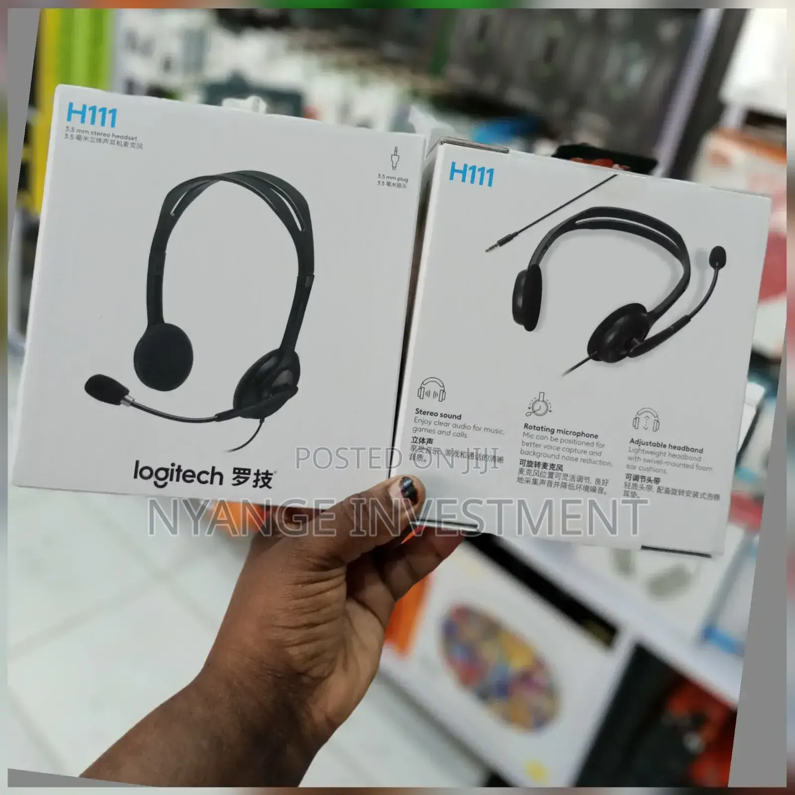 Logitech Gaming Headsets.