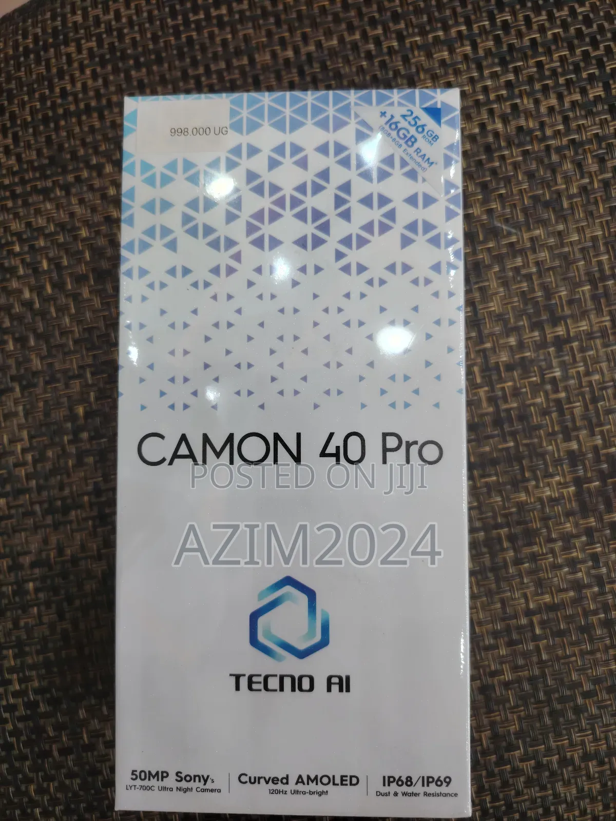 New Tecno Camon 40 Pro 256 GB Blue