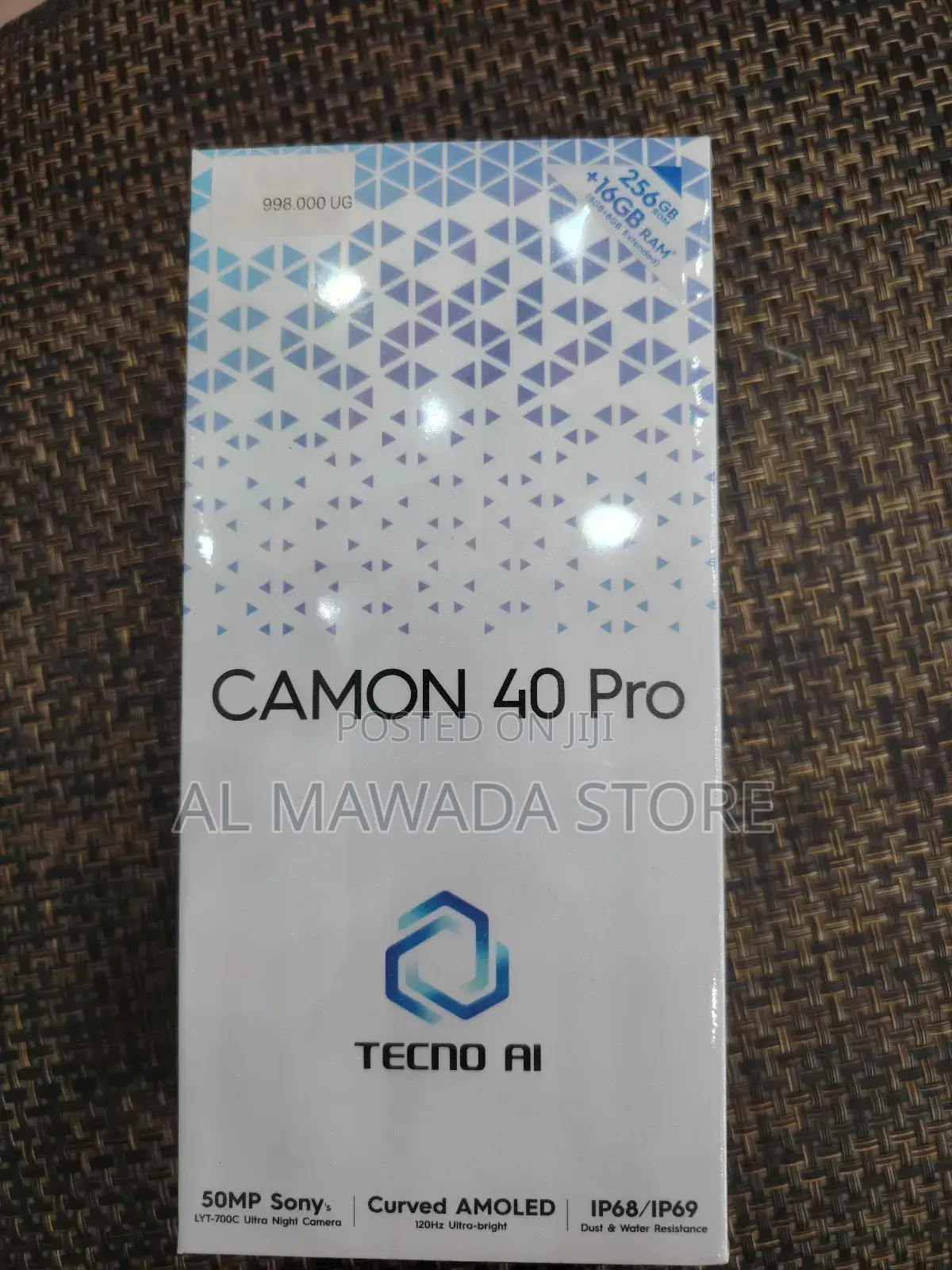 New Tecno Camon 40 Pro 4G 256 GB Blue