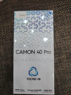 New Tecno Camon 40 Pro 256 GB Blue