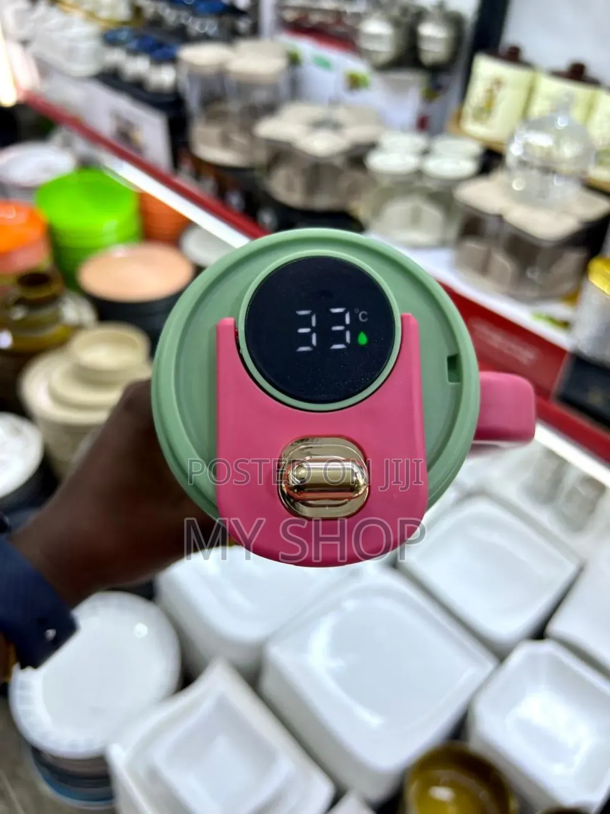 Vacuum Cup With Temperature Display