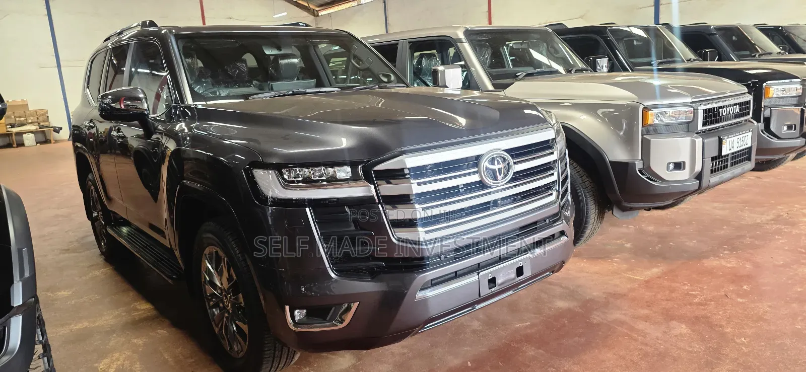 New Toyota Land Cruiser 2025 Gray