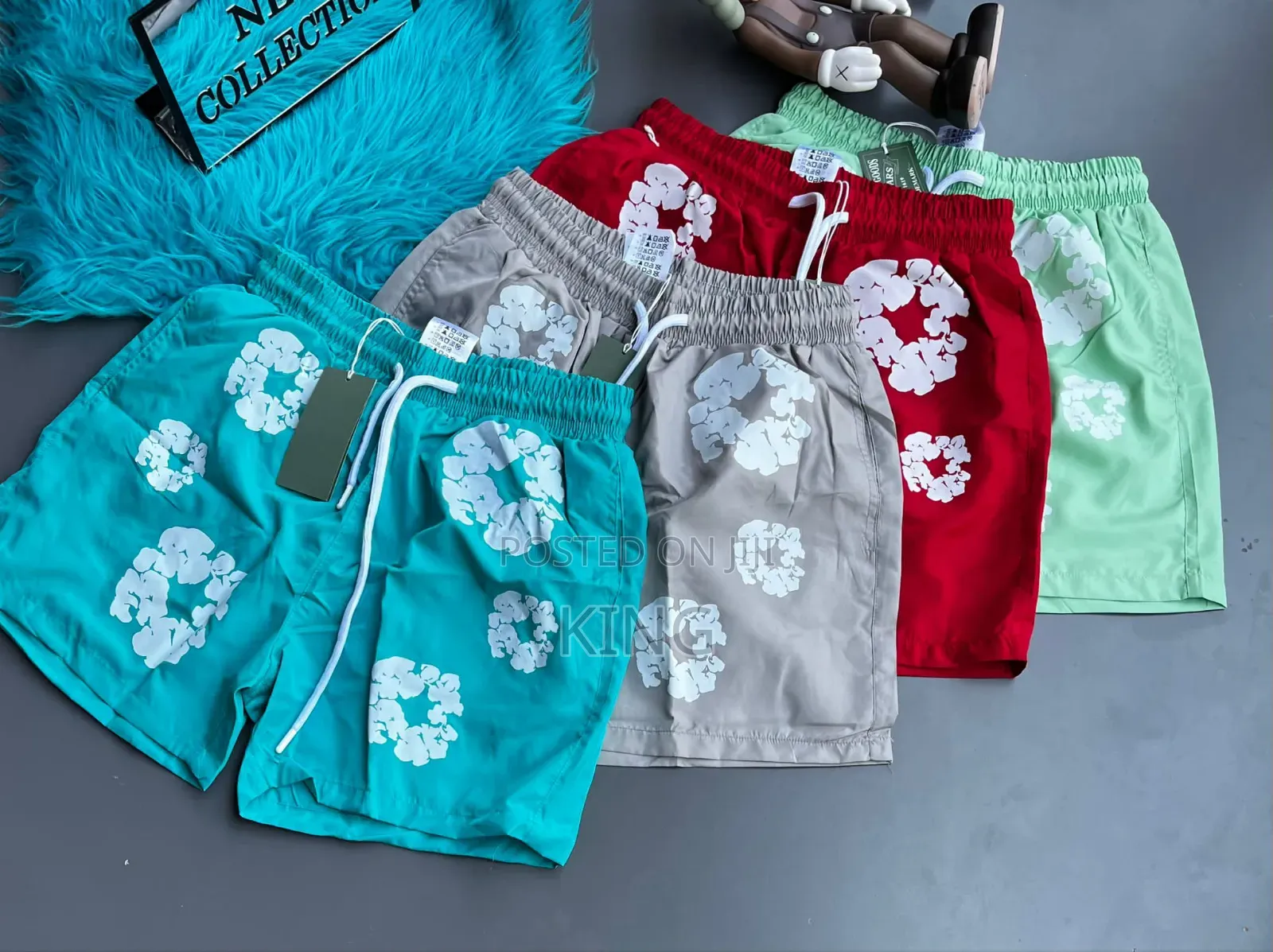 Denim Tears the Cotton Wreath Shorts