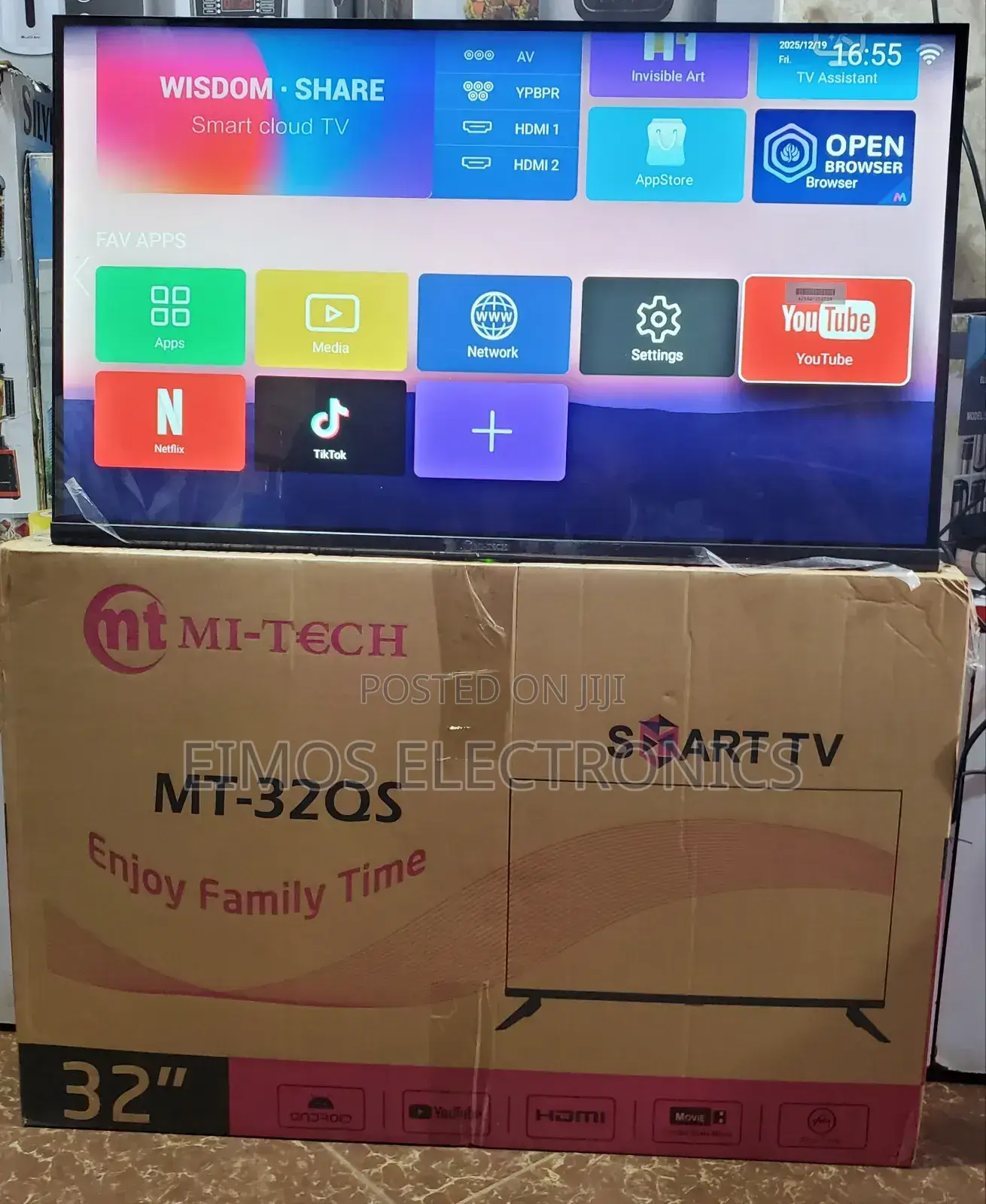 32 Inches Smart Mitech Full Hd Tv