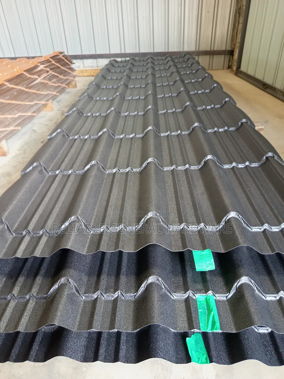Versatile/Supertile Mat Black G.30 Ironsheets