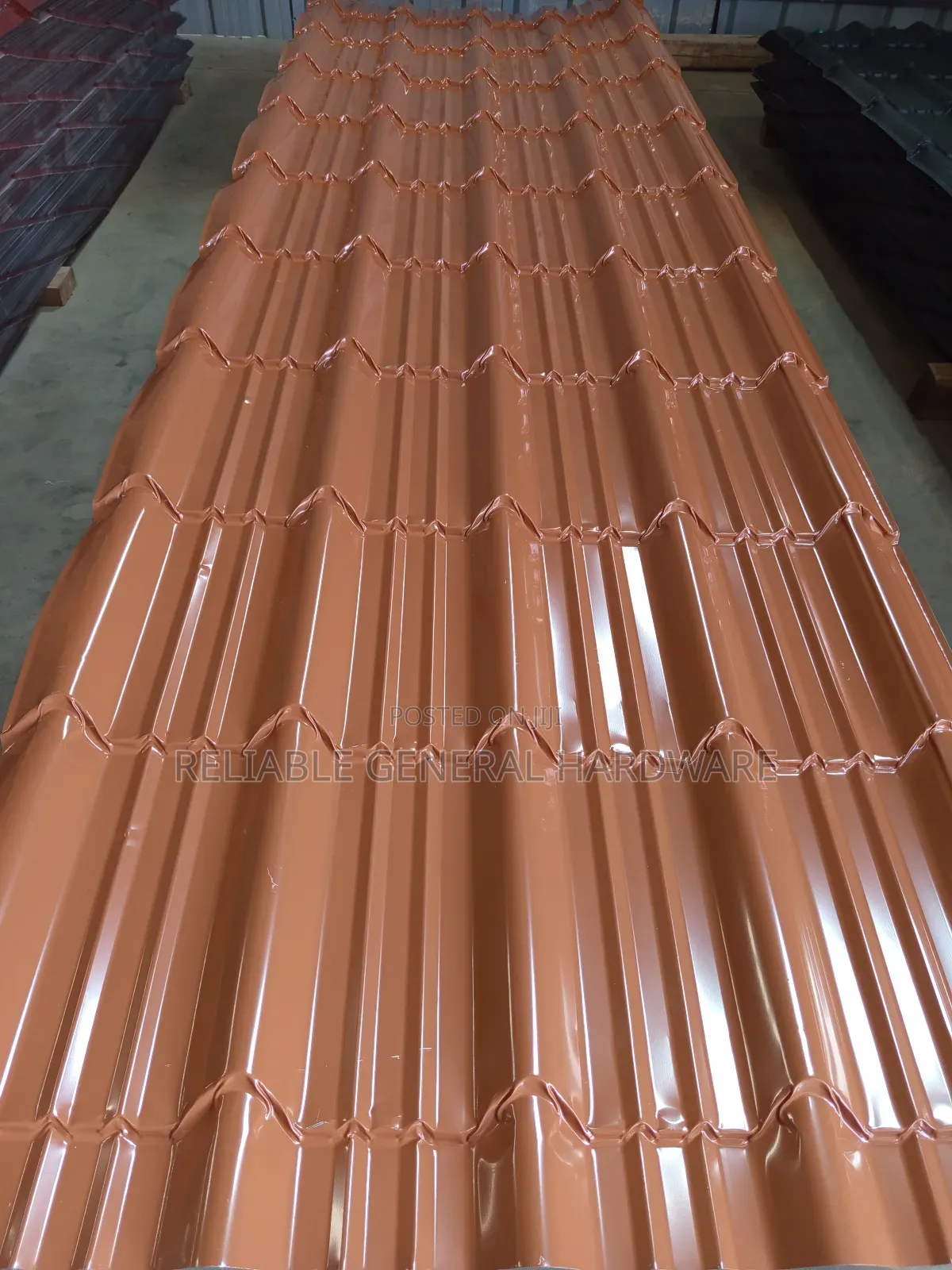 Supertile/Versatile Ironsheets G.30 Harvest Gold