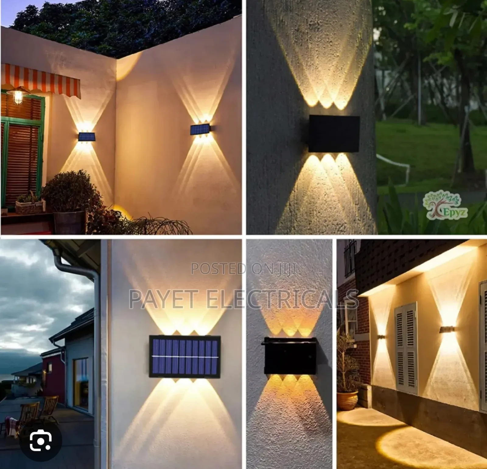 3eyes Solar Wall Security Light