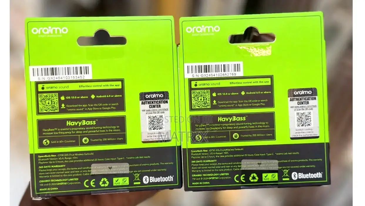 Oraimo Spacebuds Neo Wireless Earbuds / Space Buds Neo