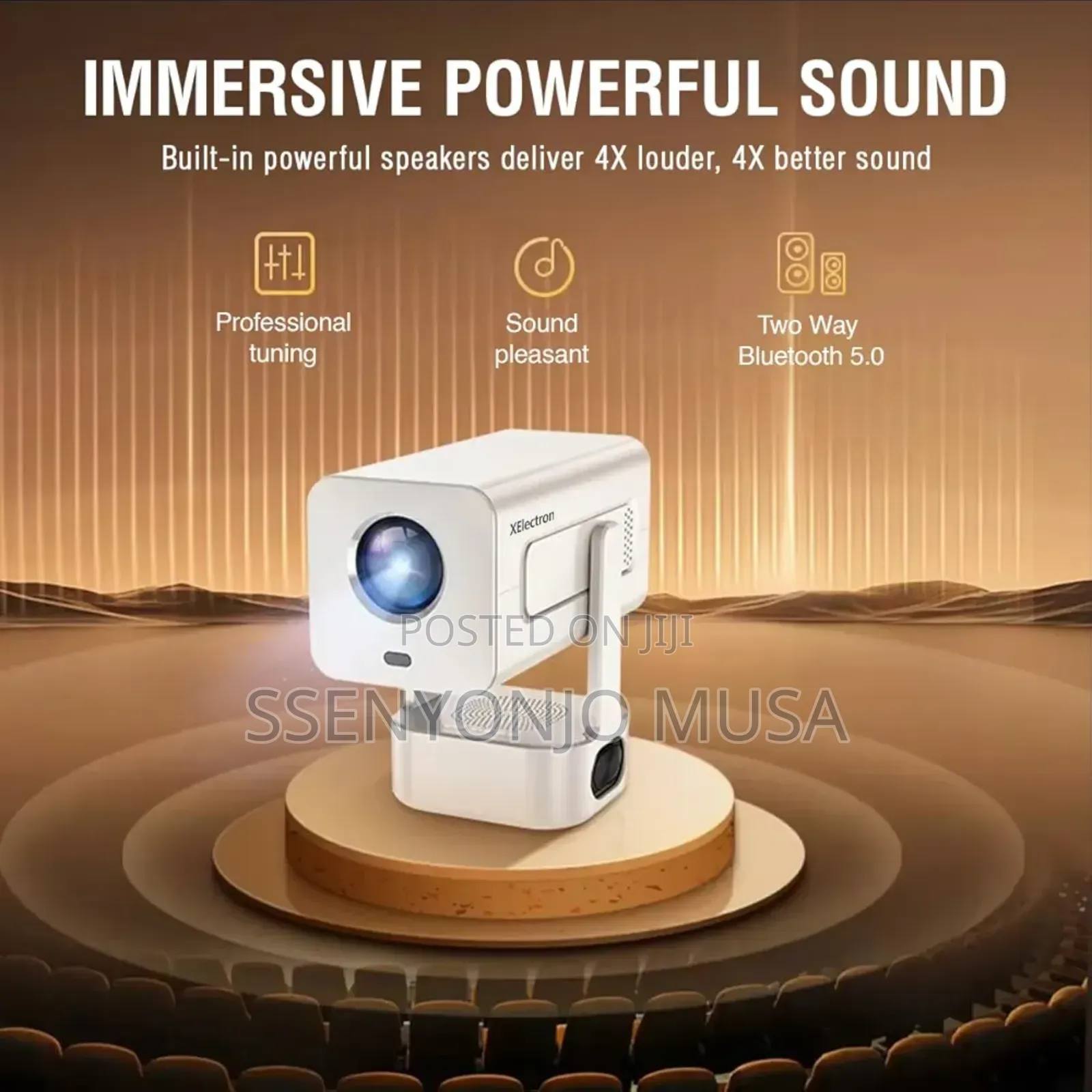 Smartbarry Ht13 Plus Android 13 Smart Projector | Support | 1080p