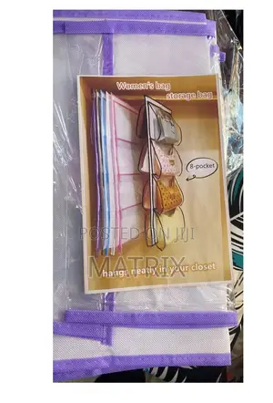 Transparent Bag Organizer / 8 Packs