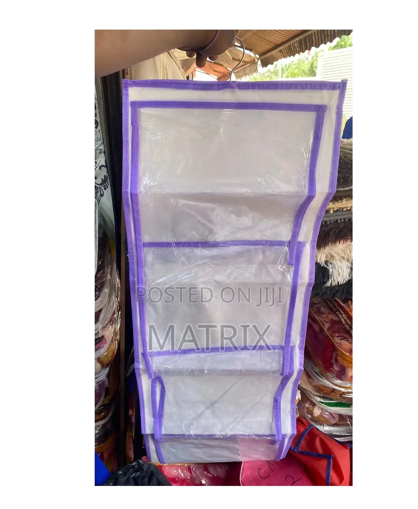 Transparent Bag Organizer / 8 Packs