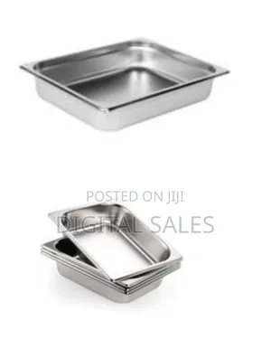 Stainless Steel Buffet Dish - Silver