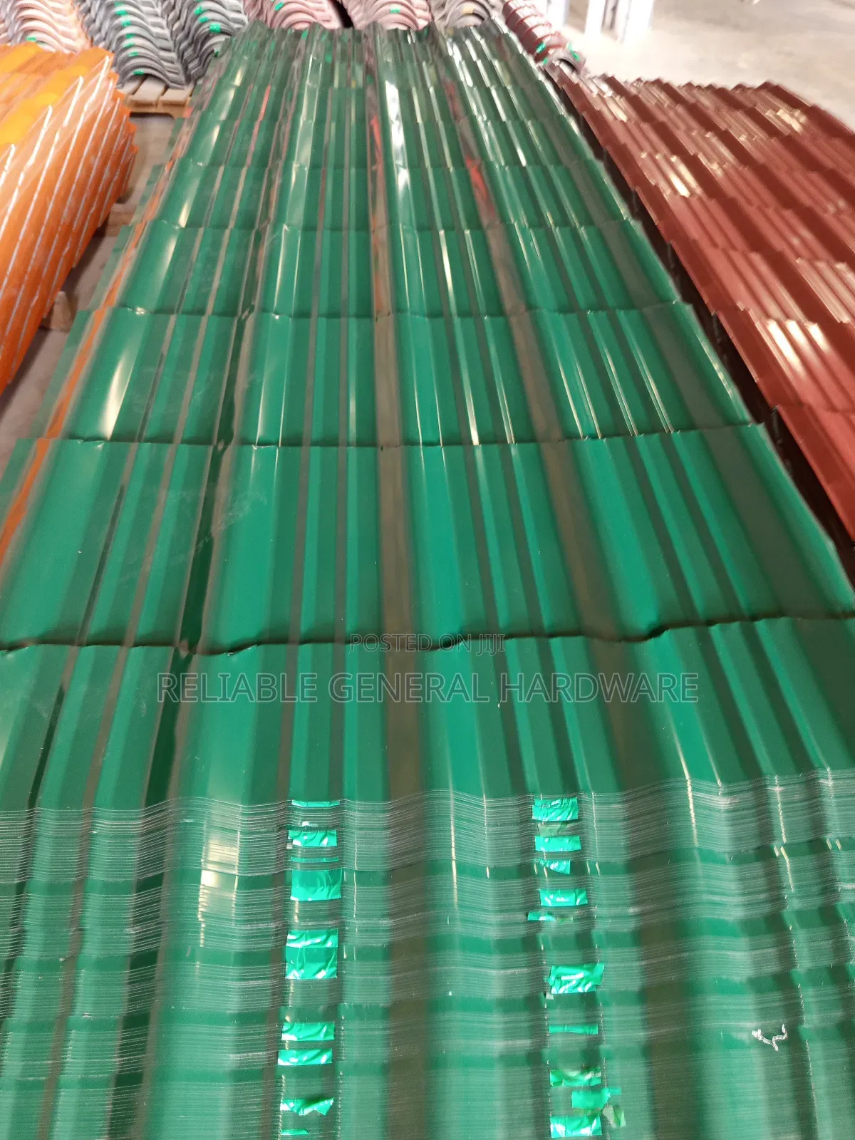 Ironsheets Green Supertile Versatile G.28