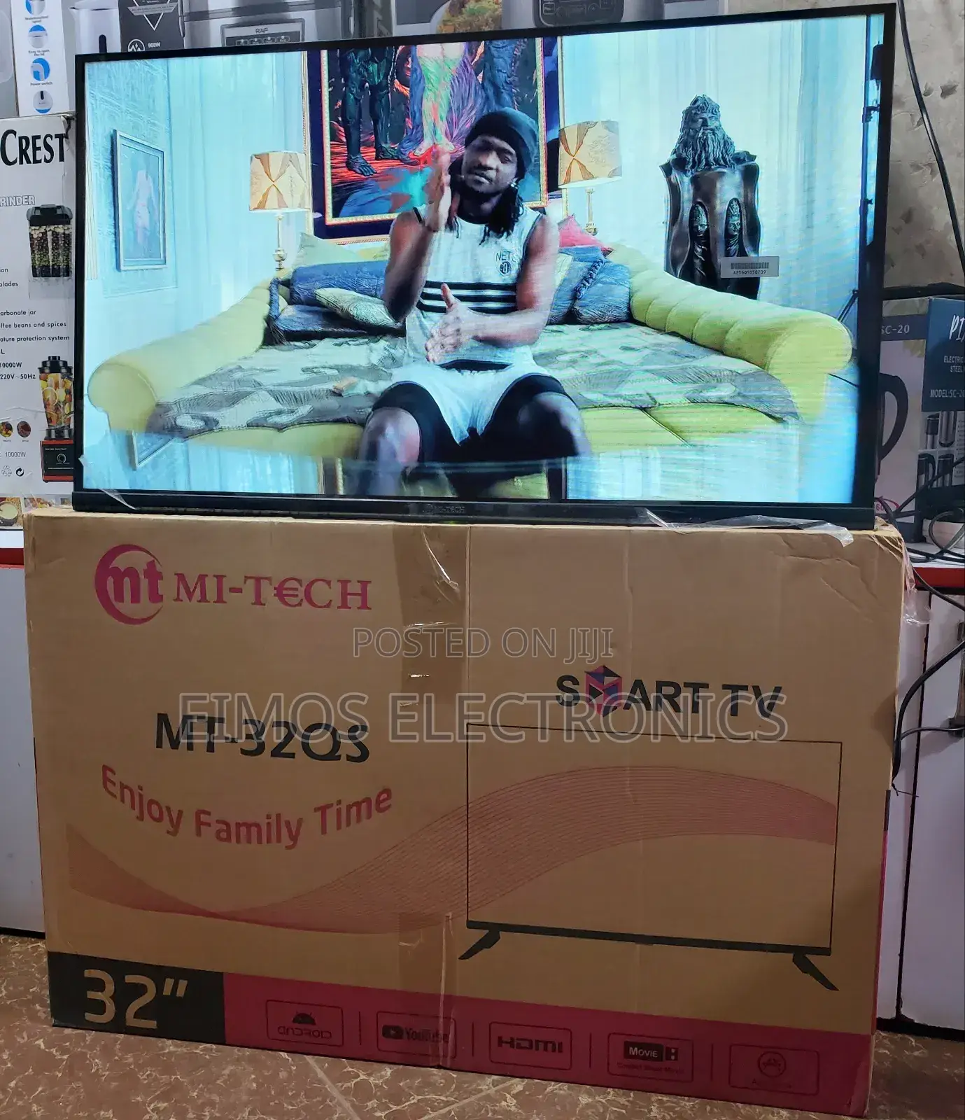 Mitech 32 Inch Smart Led Tv