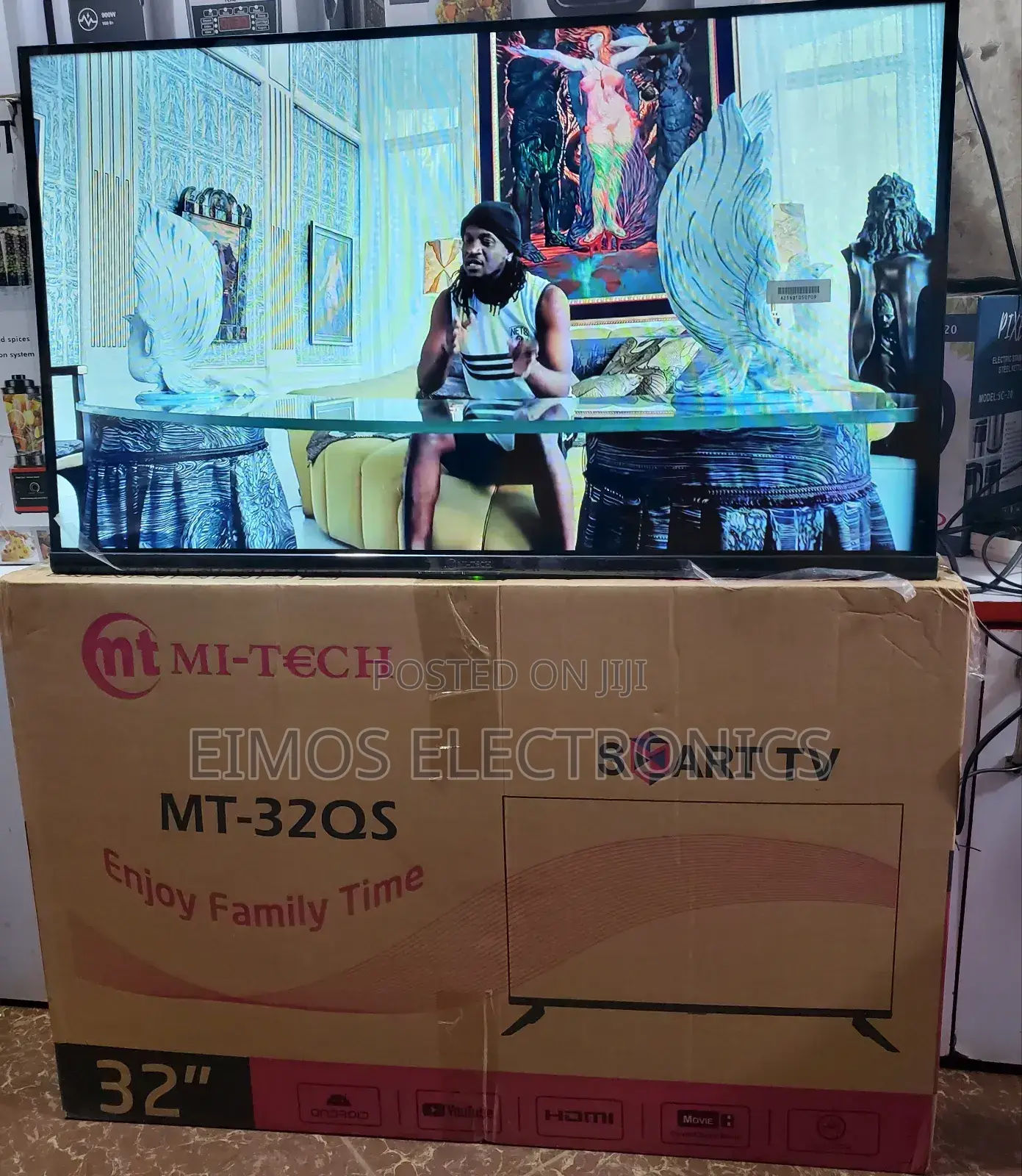 Mitech 32 Inch Led Smart With Apps Ready