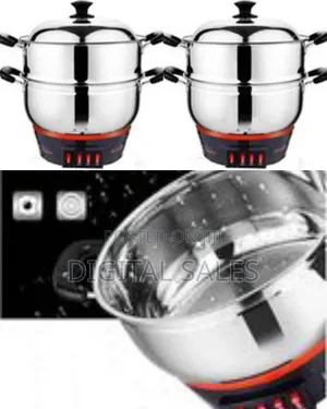 2-Tier Electric Food Steamer