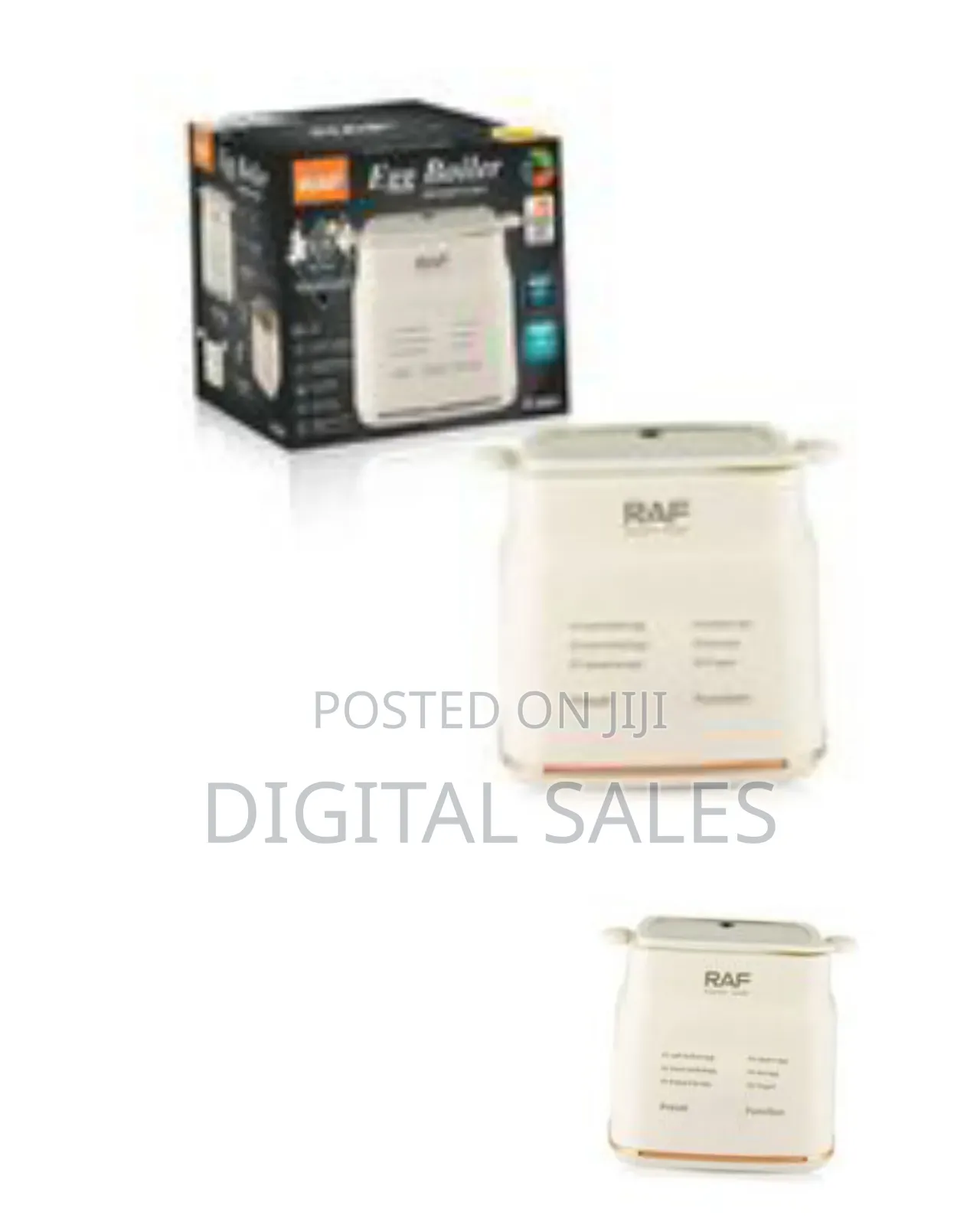Raf Multi-Functional Electric Egg Cooker / Boiler
